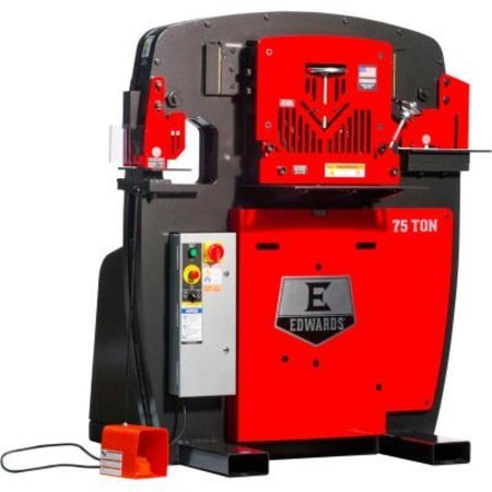 EDWARDS MFG CO. 75 Ton Ironworker - 1 Phase, 230V - Edwards IW75-1P230